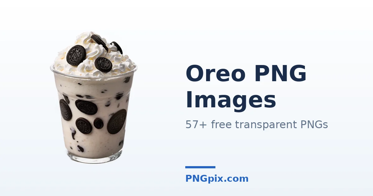 Oreo PNG images