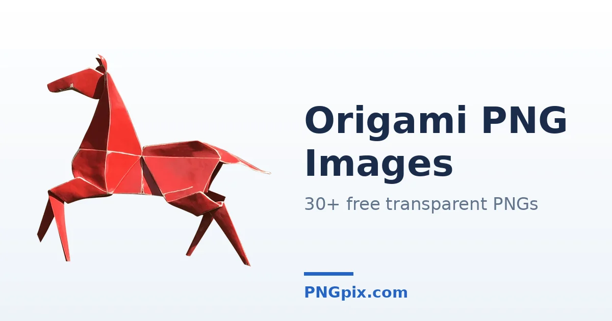 Origami PNG images