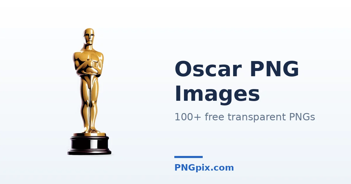 Oscar PNG images
