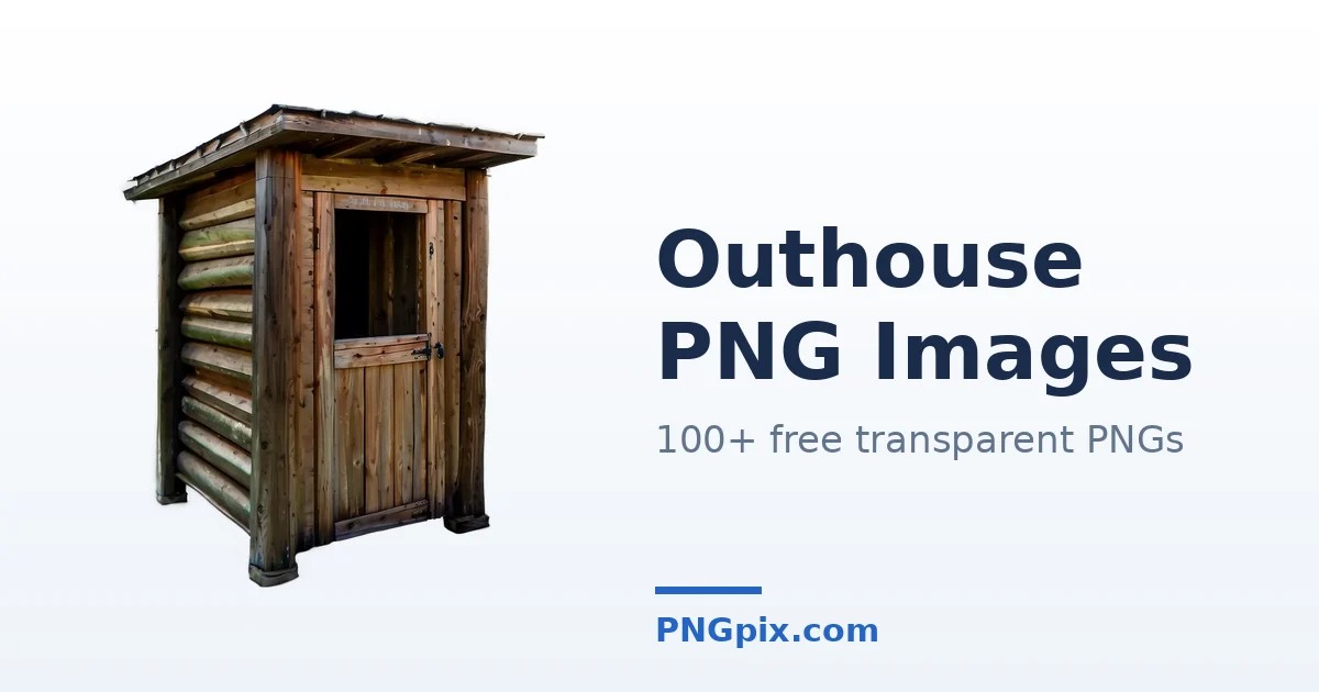 Outhouse PNG images