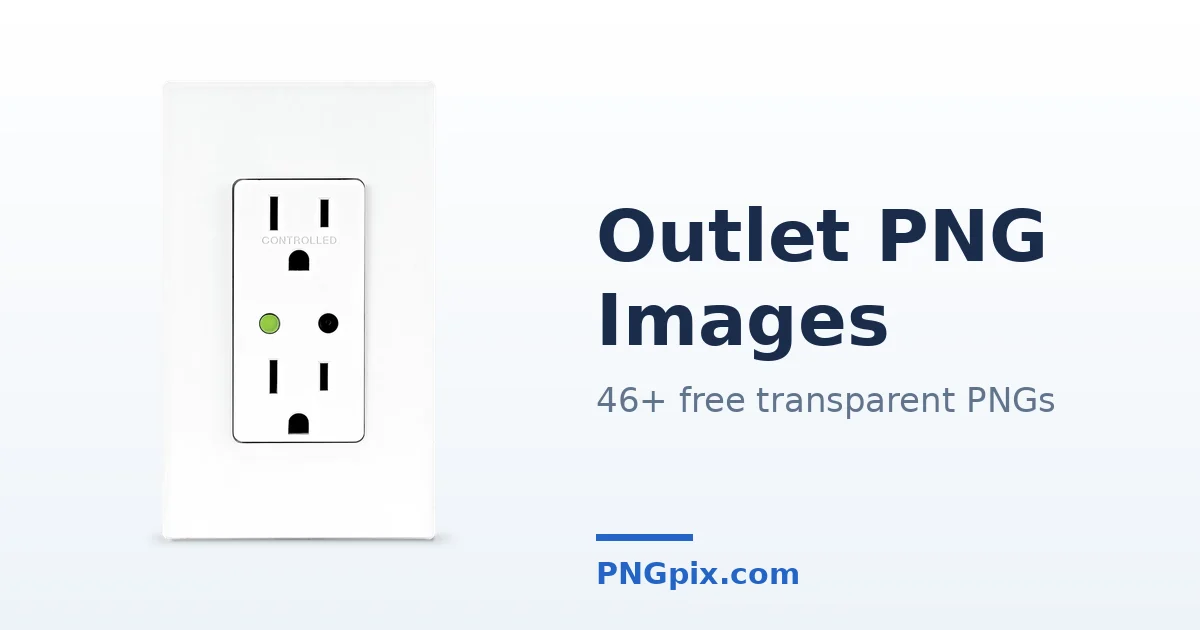 Outlet PNG images