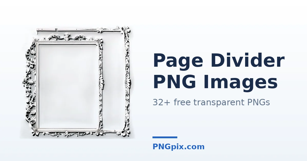 Page Divider PNG images