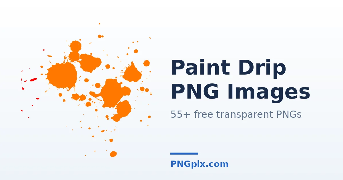 Paint Drip PNG images