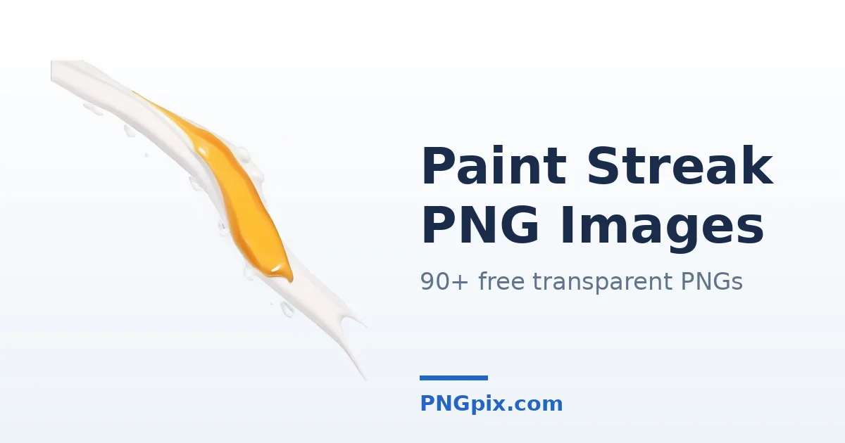 Paint Streak PNG images