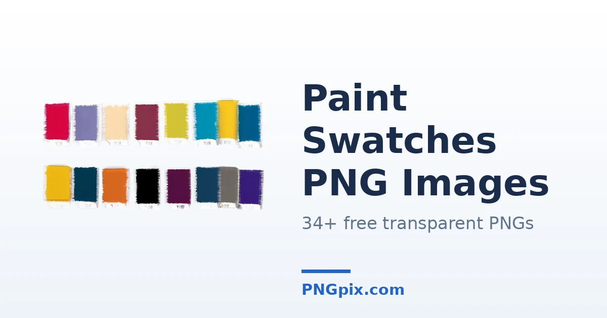 Paint Swatches PNG images