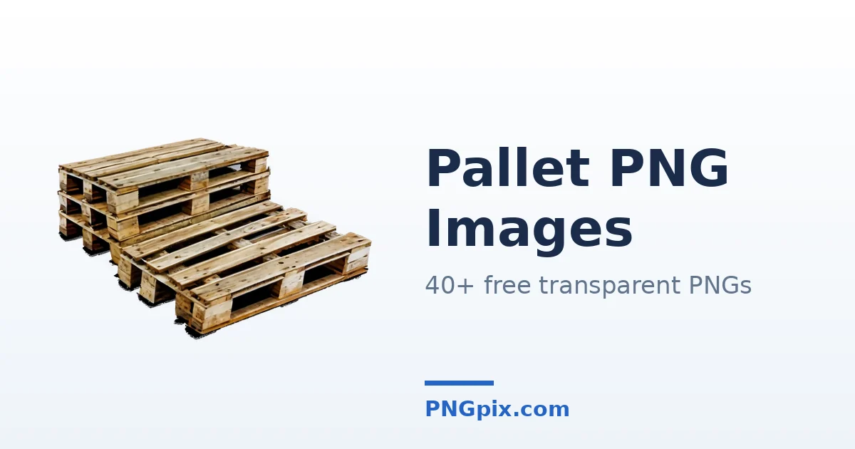 Pallet PNG images