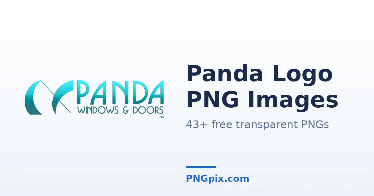 Panda Logo PNG images