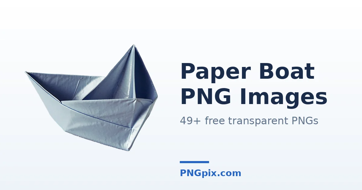Paper Boat PNG images