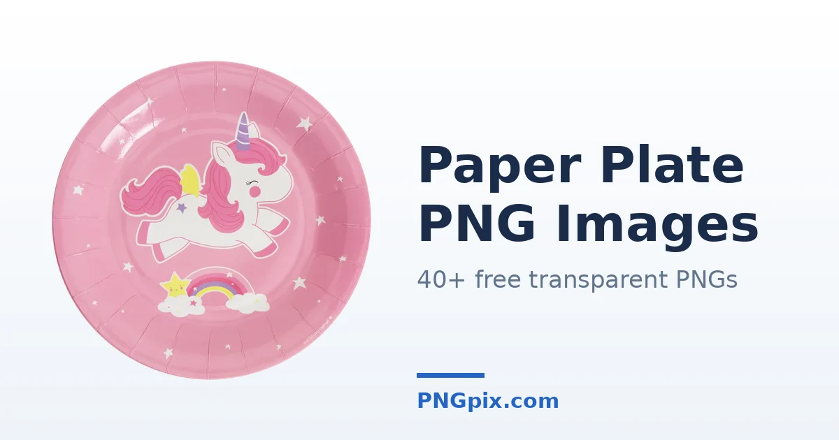 Paper Plate PNG images