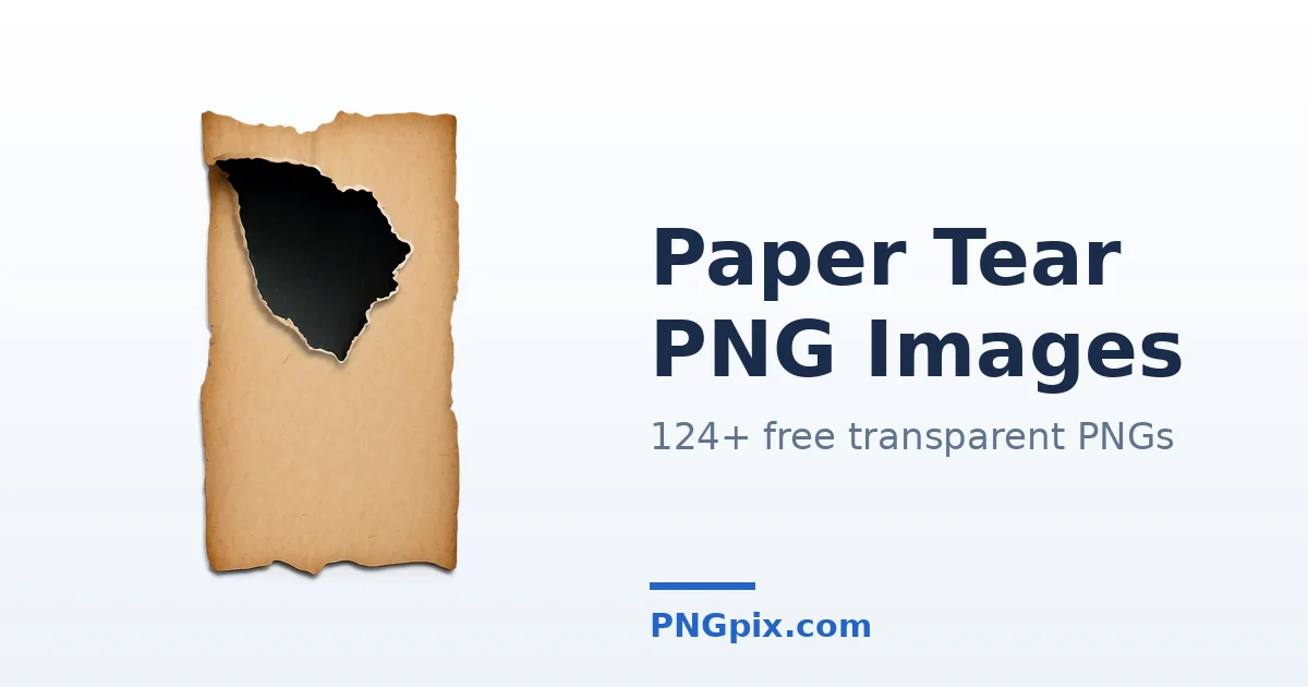 Paper Tear PNG images