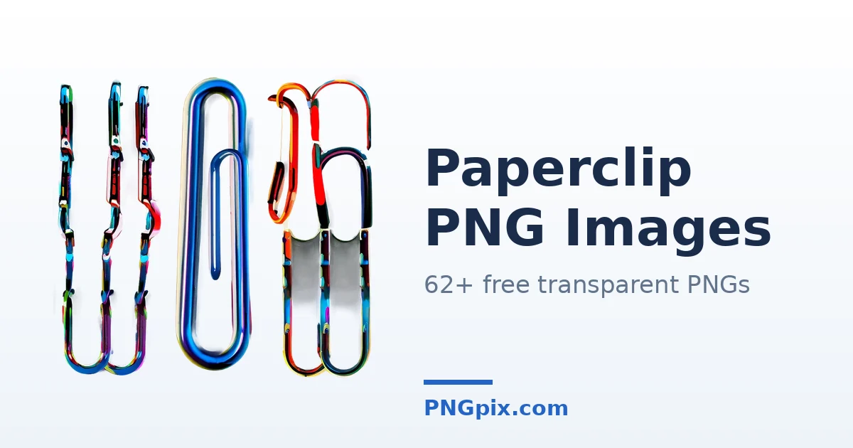 Paperclip PNG images