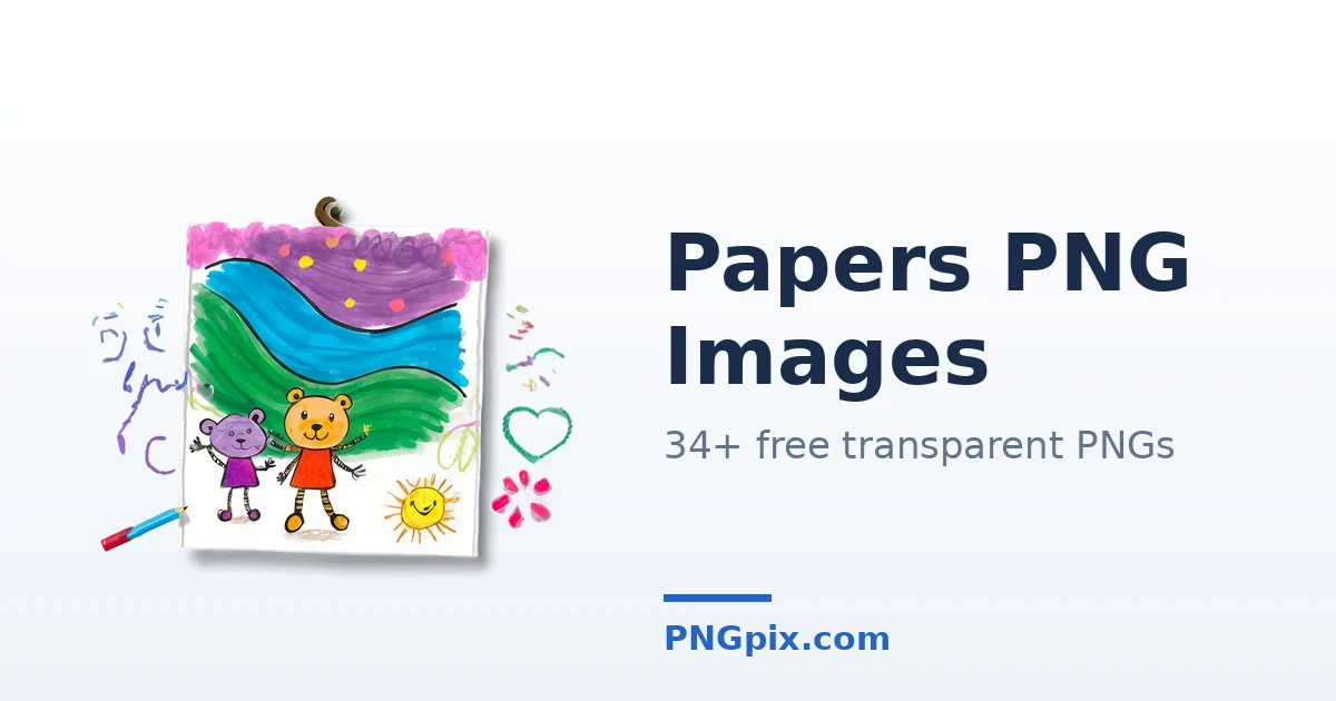Papers PNG images