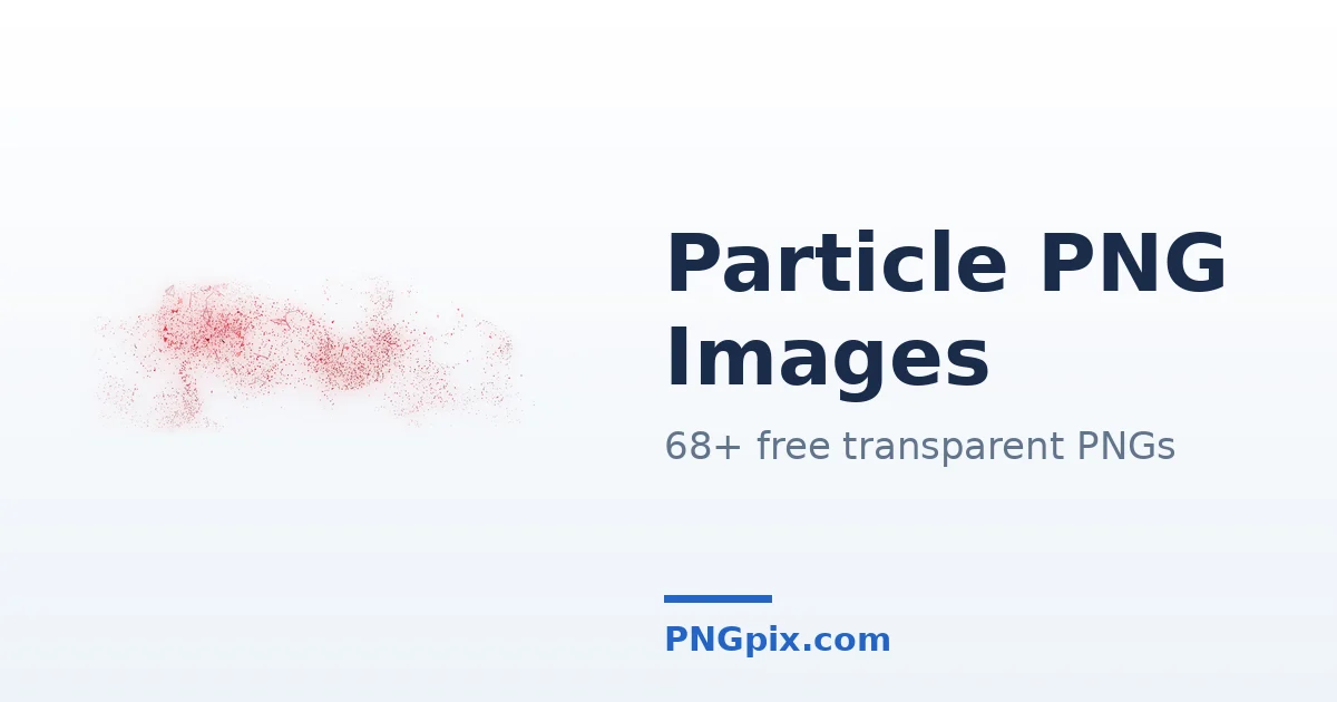 Particle PNG images