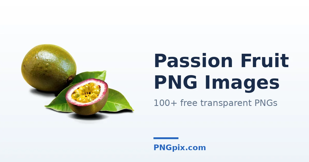Passion Fruit PNG images