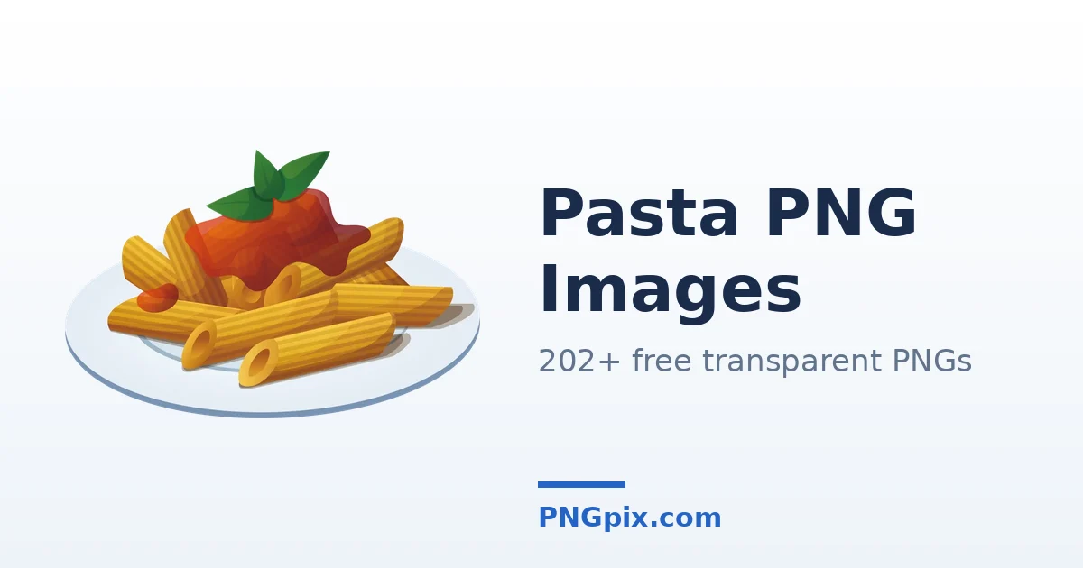 Pasta PNG images