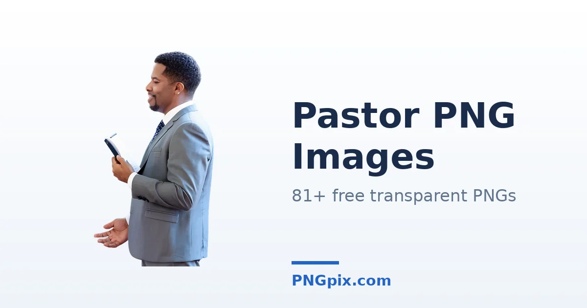 Pastor PNG images