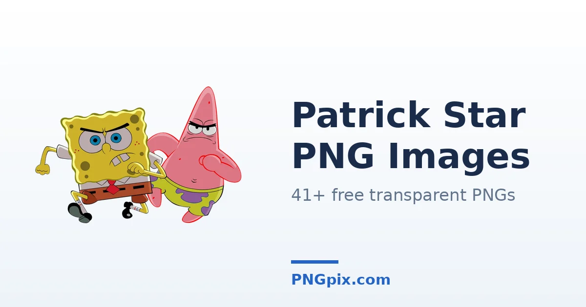 Patrick Star PNG images