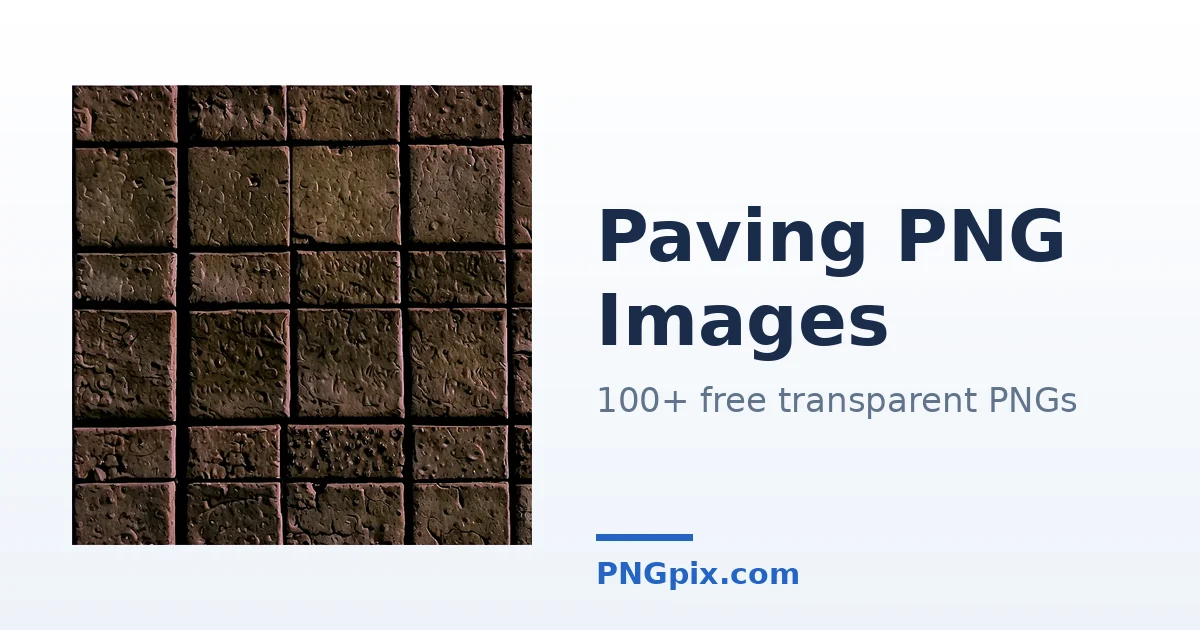 Paving PNG images