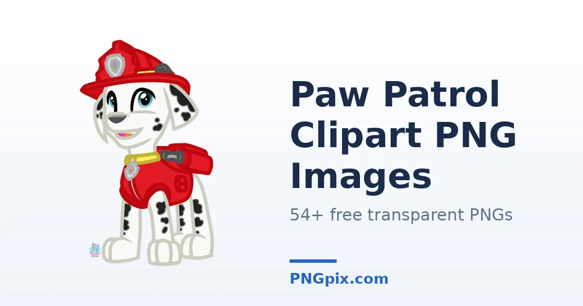 Paw Patrol Clipart PNG images
