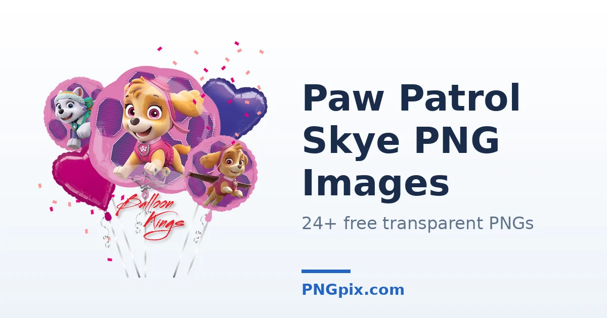 Paw Patrol Skye PNG images