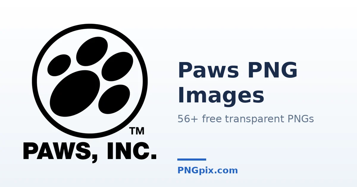 Paws PNG images