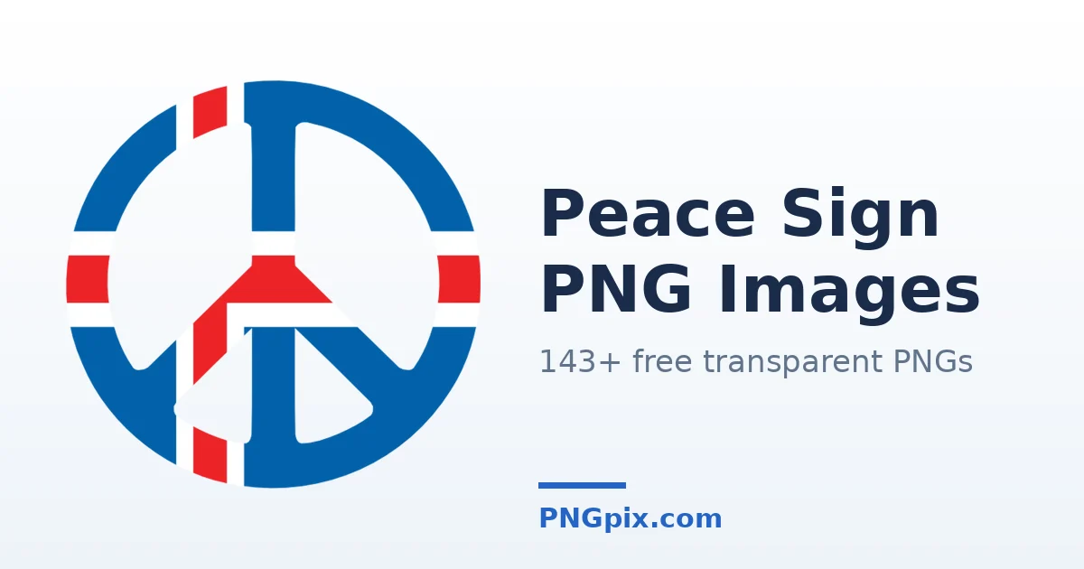 Peace Sign PNG images
