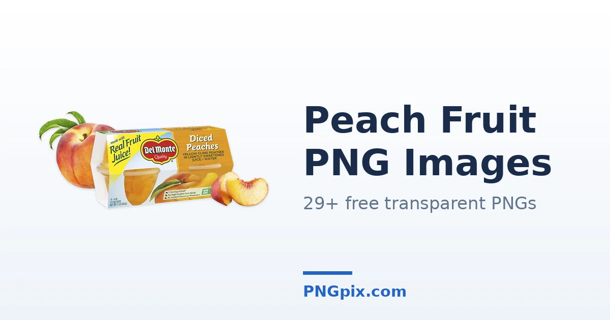 Peach Fruit PNG images