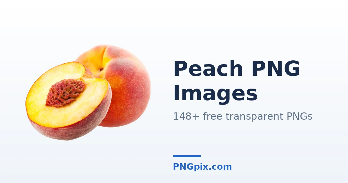 Peach PNG images