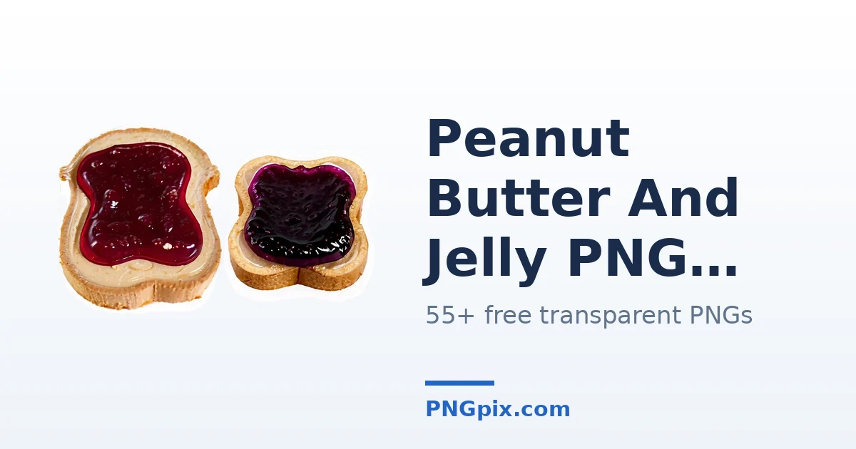 Peanut Butter And Jelly PNG images