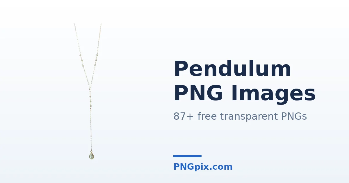 Pendulum PNG images