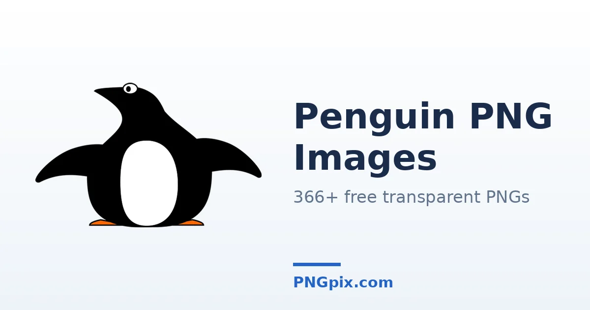 Penguin PNG images