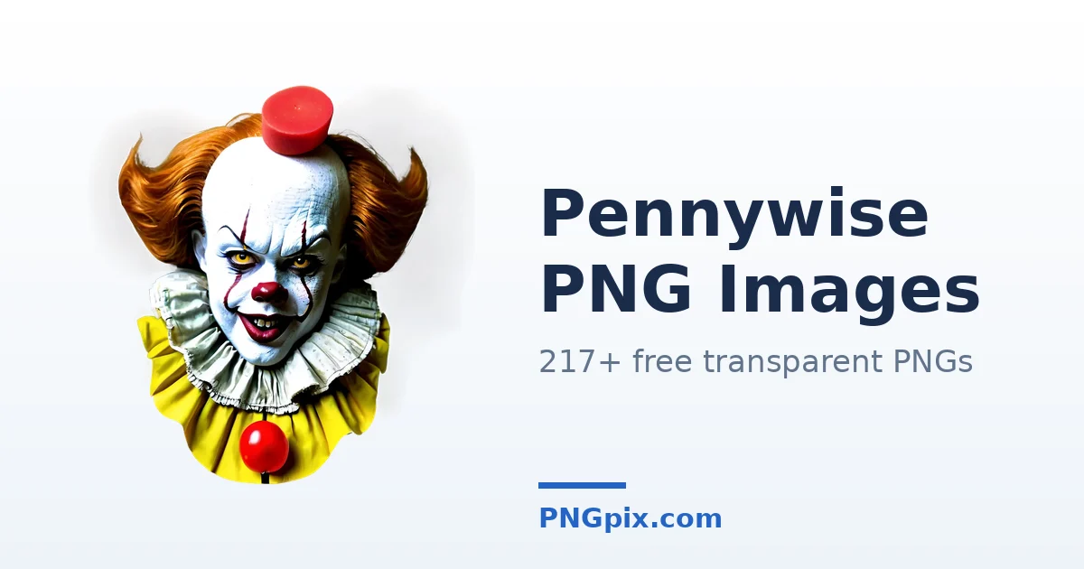 Pennywise PNG images