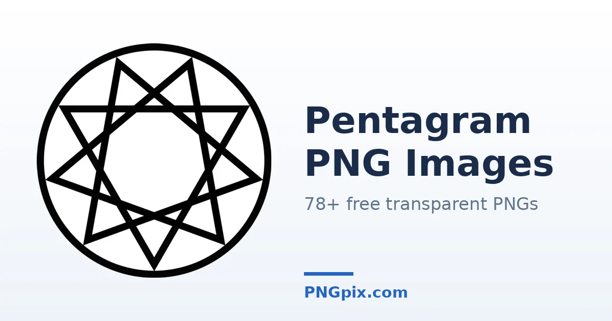 Pentagram PNG images