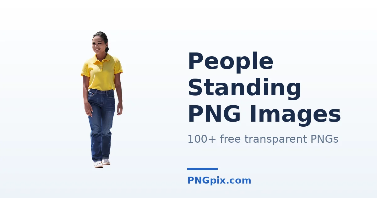 People Standing PNG images