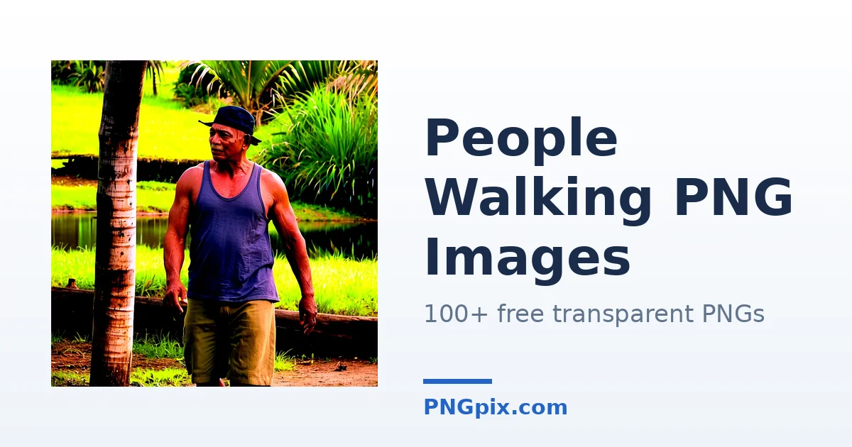 People Walking PNG images