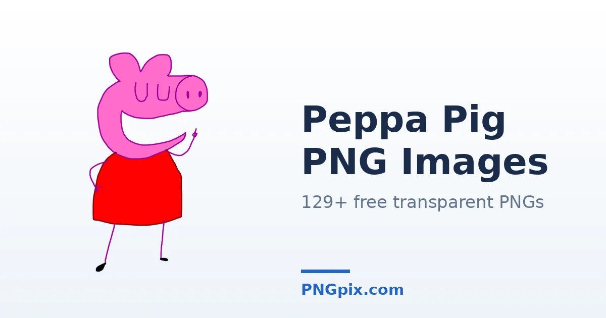 Peppa Pig PNG images