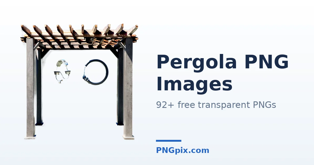 Pergola PNG images