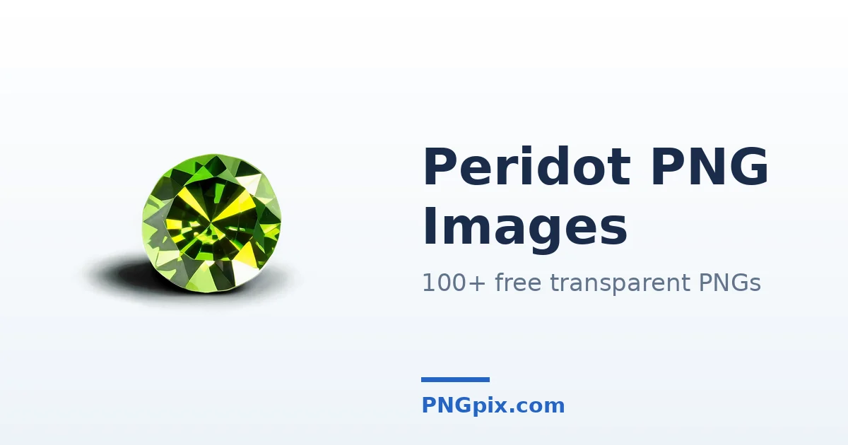 Peridot PNG images