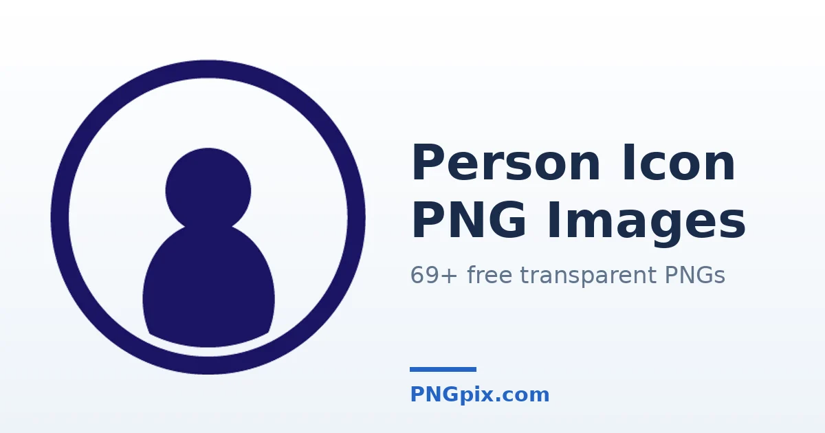 Person Icon PNG images