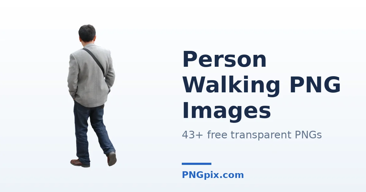 Person Walking PNG images