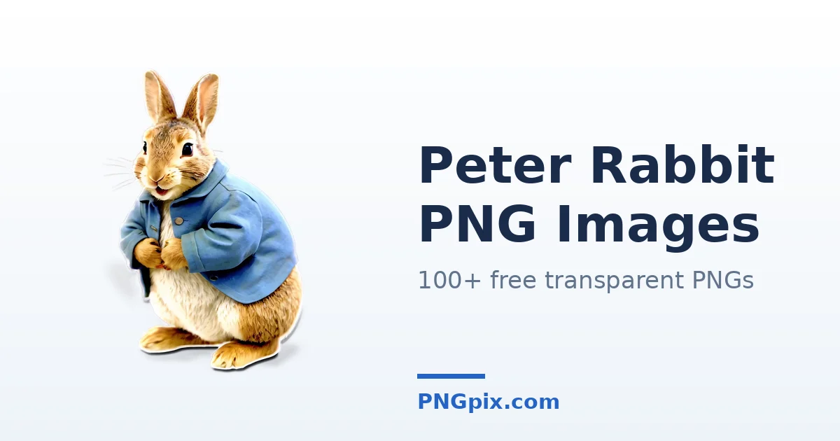 Peter Rabbit PNG images