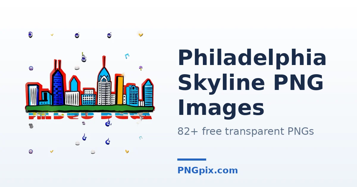 Philadelphia Skyline PNG images