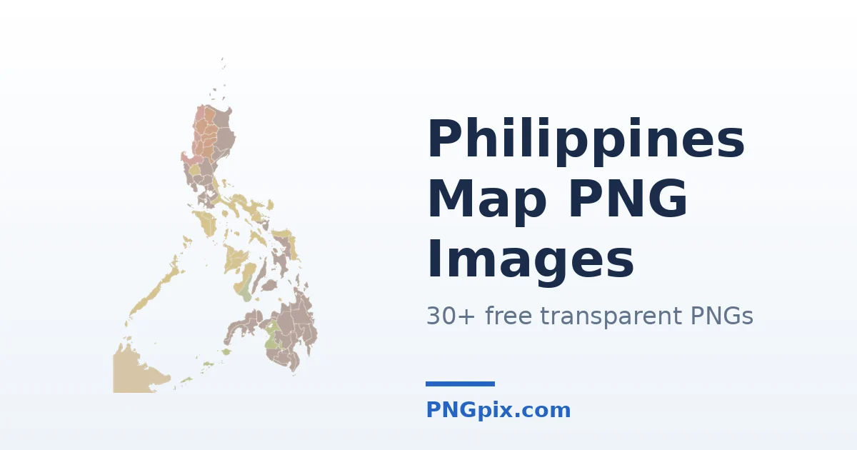 Philippines Map PNG images