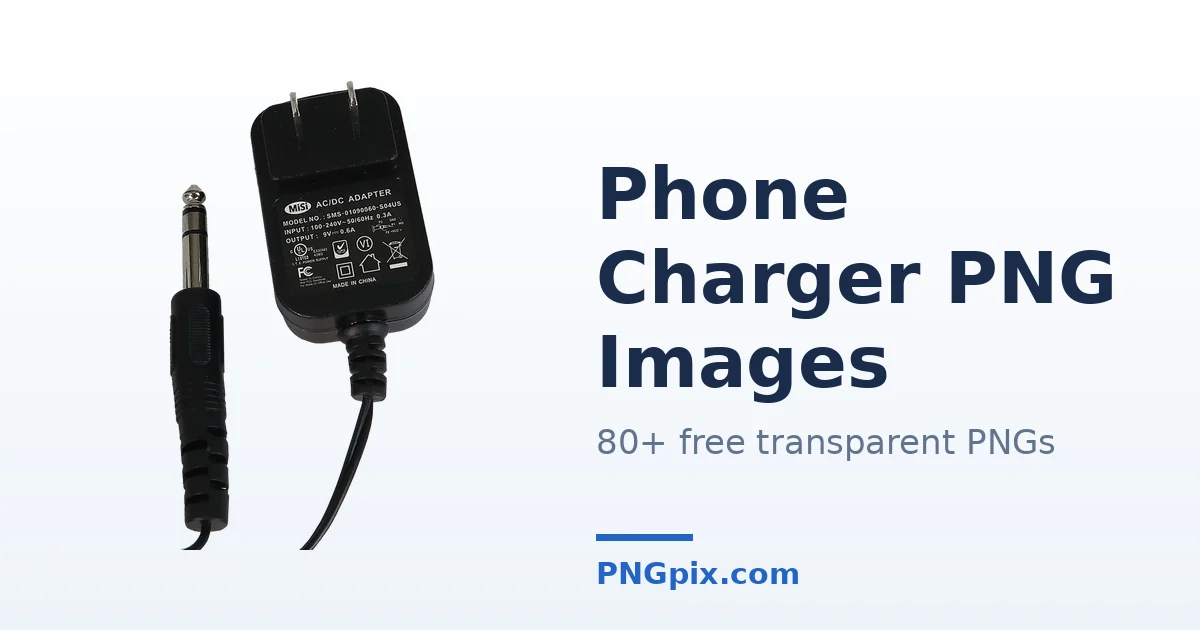 Phone Charger PNG images