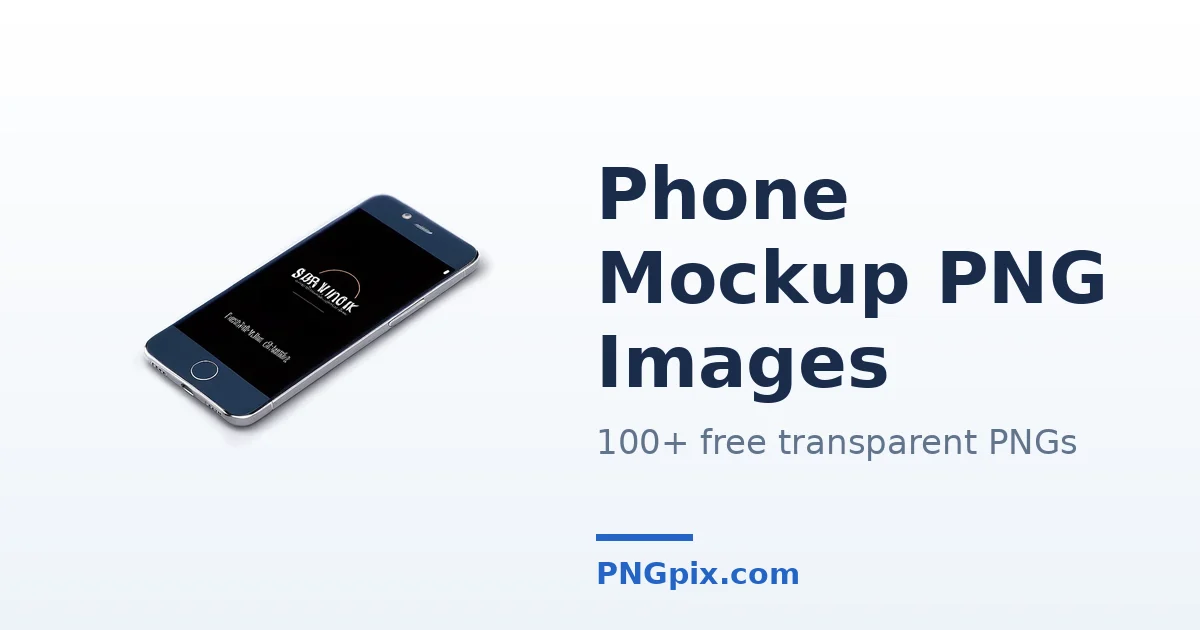 Phone Mockup PNG images