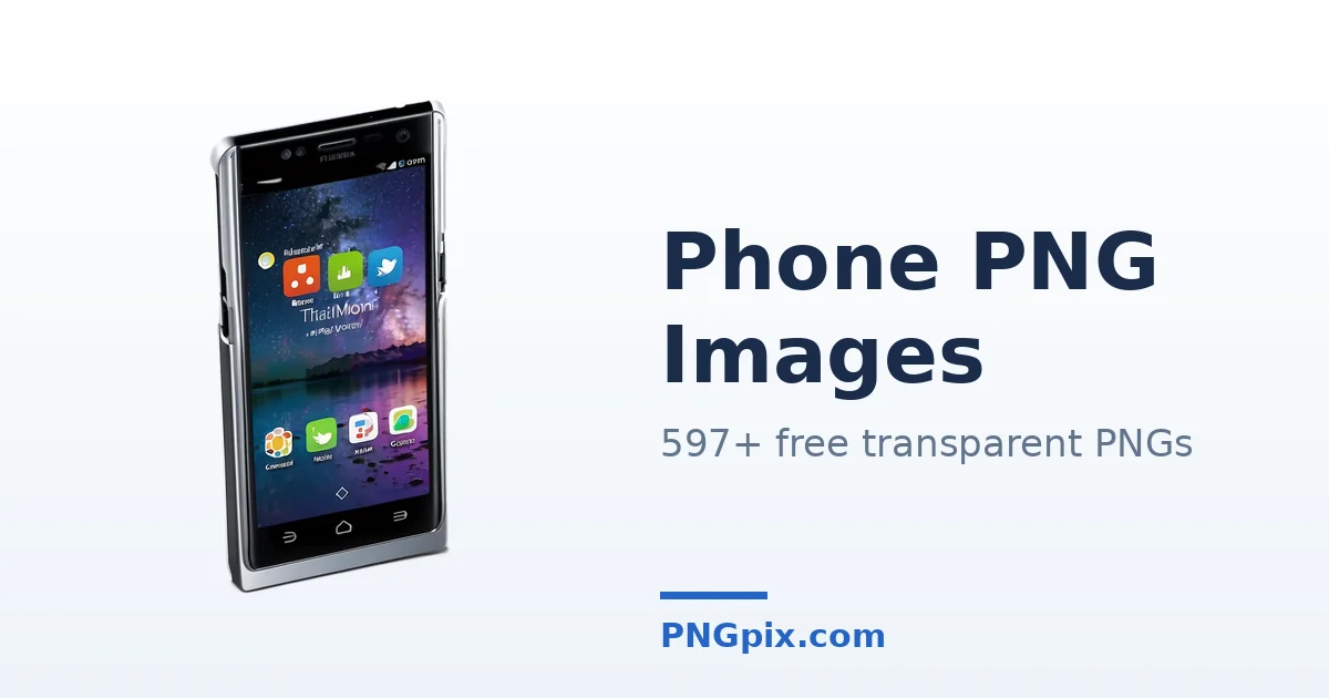 Phone PNG images