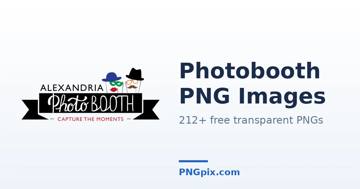 Photobooth PNG images