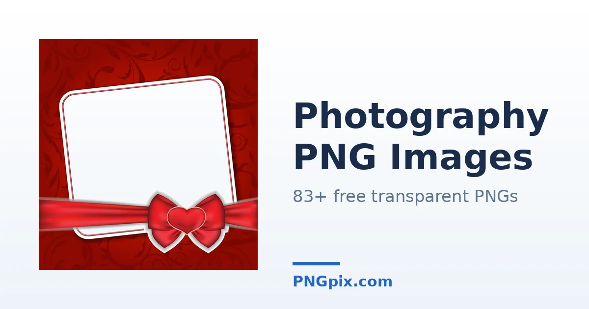Photography PNG images