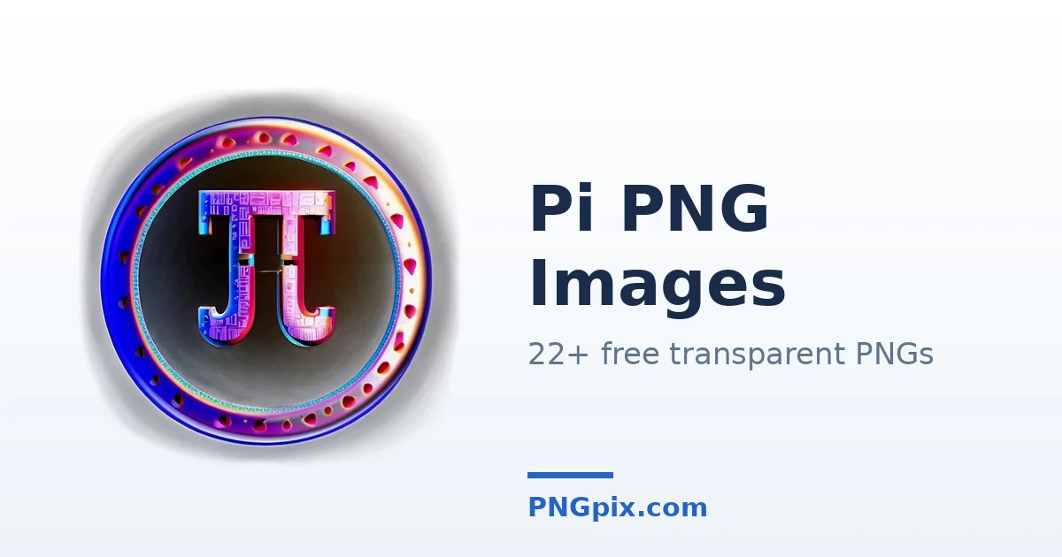 Pi PNG images