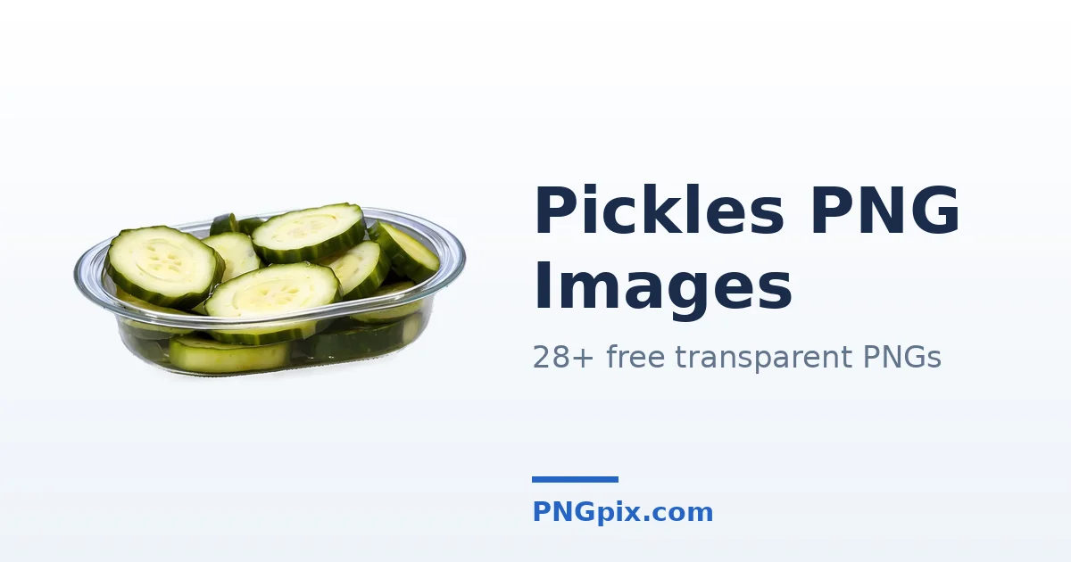 Pickles PNG images